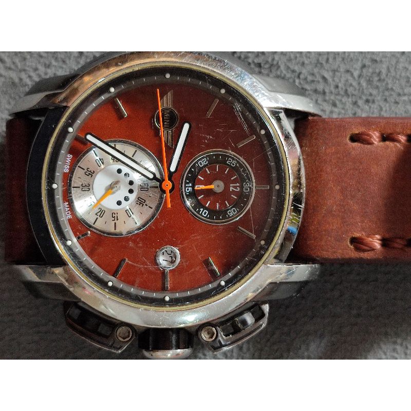 Jual Jam tangan Mini Cooper Registered Model 165FT | Shopee Indonesia