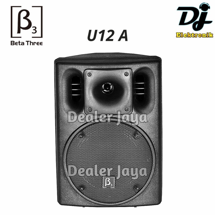 Jual Speaker Aktif Beta Three / B3 U12A / U 12A / U12 A - 12 inch ...