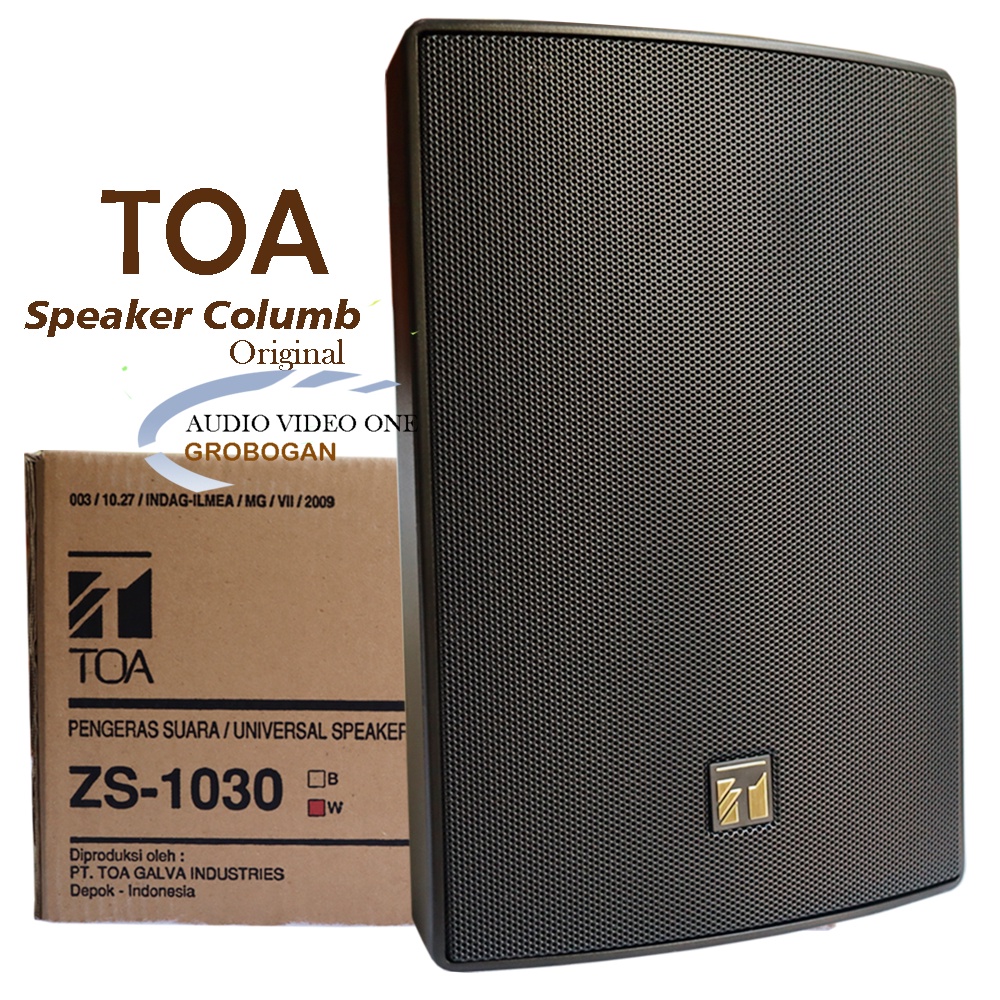 Jual Toa Speaker Masjid Wall Toa Zs Black Spiker Tempel Dinding Watt Shopee Indonesia