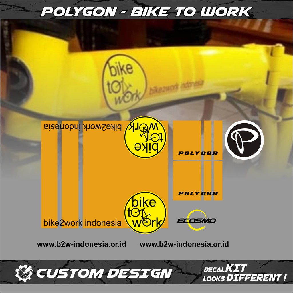 Polygon bike cheap to work