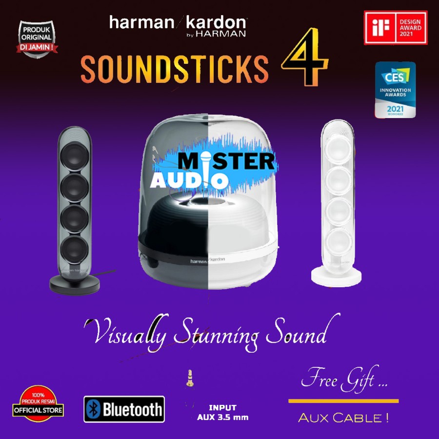 Jual Harman Kardon SOUNDSTICKS 4 / SOUNDSTICK 4 / Successor SOUNDSTICKS ...
