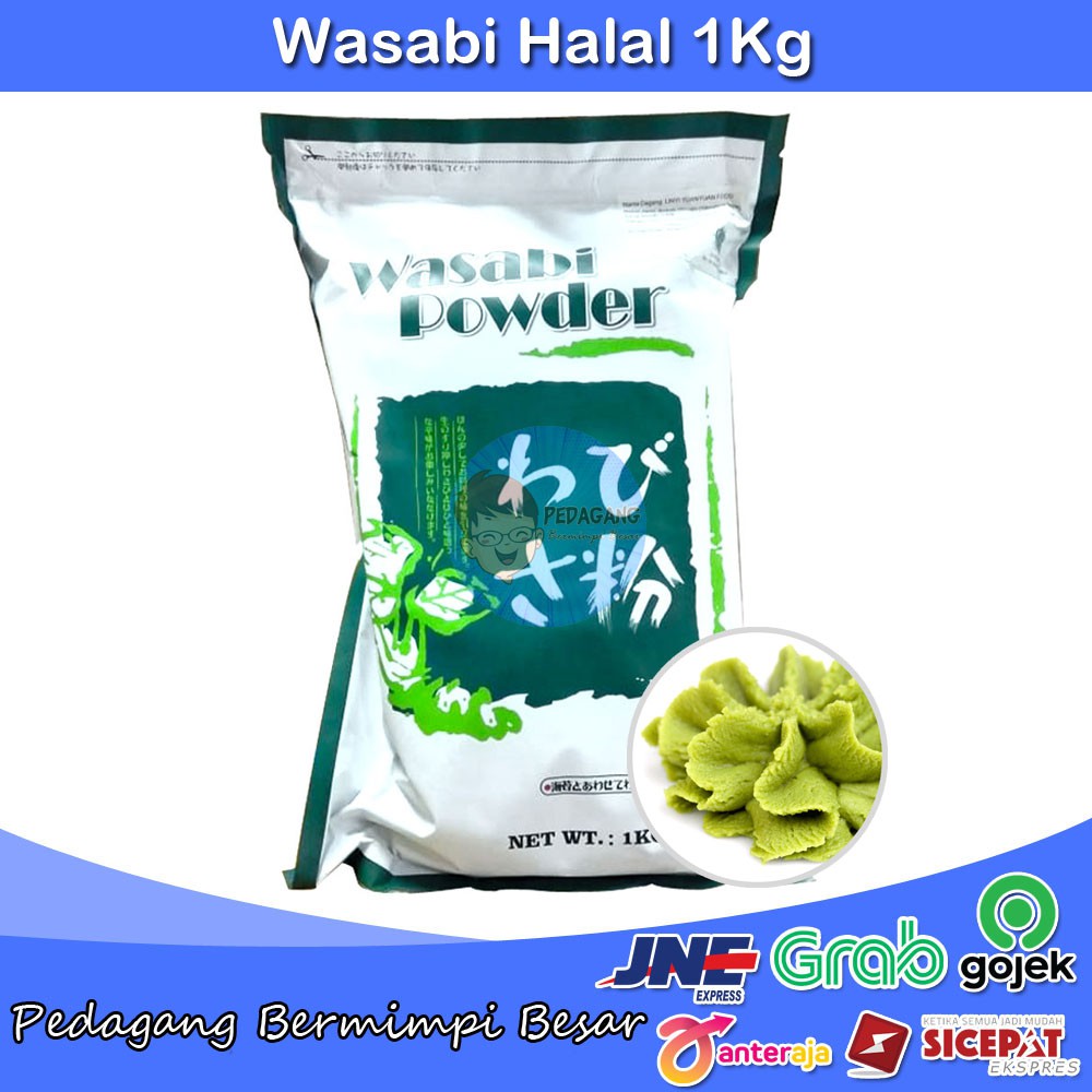 Jual Wasabi Powder Halal 1Kg Wasabi Bubuk Halal 1Kg Shopee Indonesia