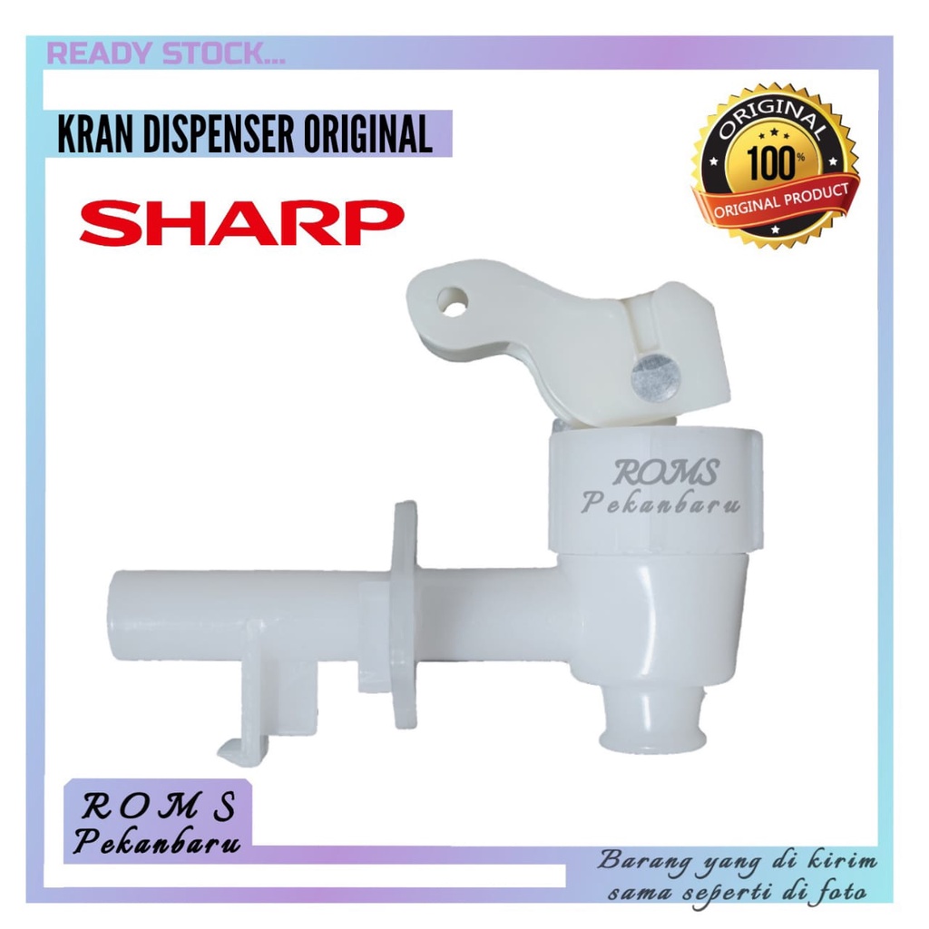 Jual KRAN DISPENSER ORIGINAL SHARP KERAN FAUCETS GALON BAWAH BOTTOM ...