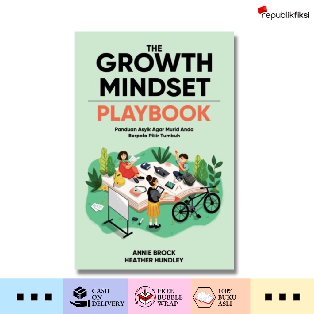 Jual The Growth Mindset Playbook - Annie Brock & Heather Hundley - Baca ...