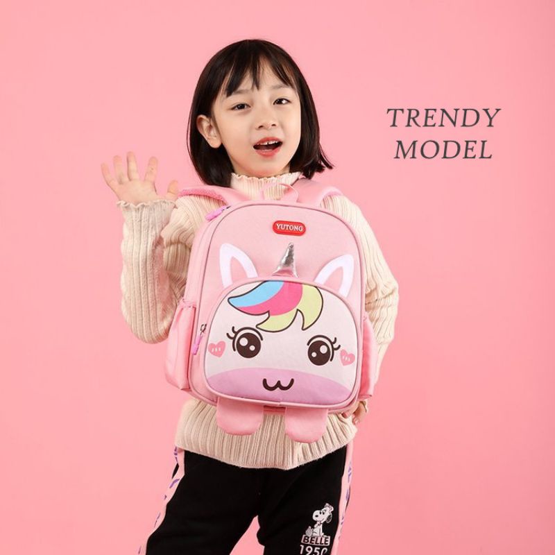 Jual [LOGU] Tas backpack untuk anak TK / PAUD, Tas ransel model bee