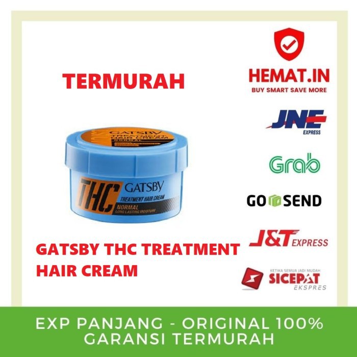 Jual GATSBY THC TREATMENT HAIR CREAM GATSBY NORMAL ( BIRU ) UK