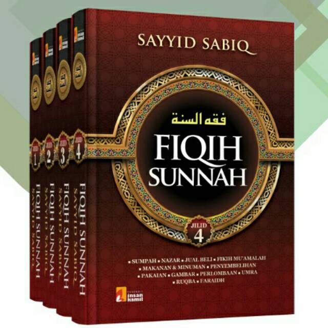 Jual Fiqih Sunnah Sayyid Sabiq 4 Jilid Lengkap Exclusive Shopee