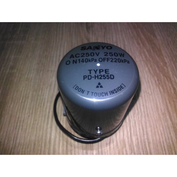 Jual Sanyo Pressure Switch PD-H 255DJP - Lubang Kecil | PDH 255 (ORI ...