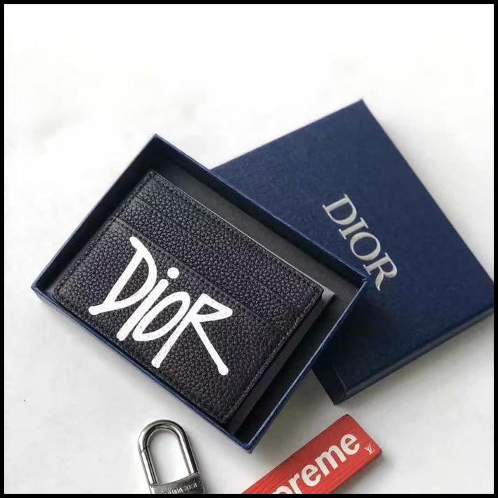 Stussy dior discount card holder