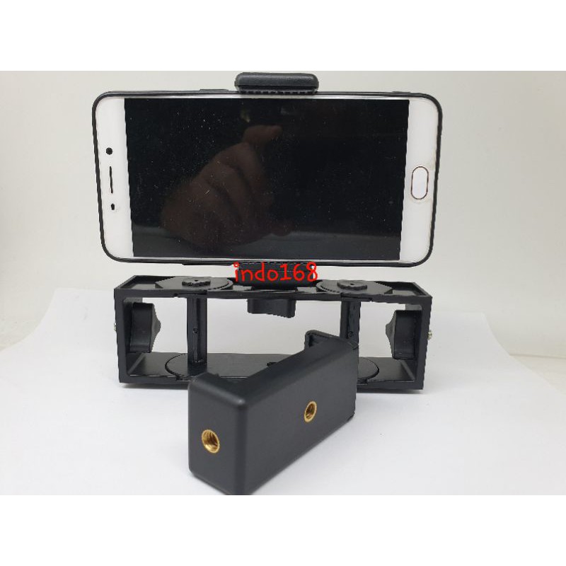 Jual Holder Tripod 3 Posisi dengan Holder Clamp untuk Live Streamer ...