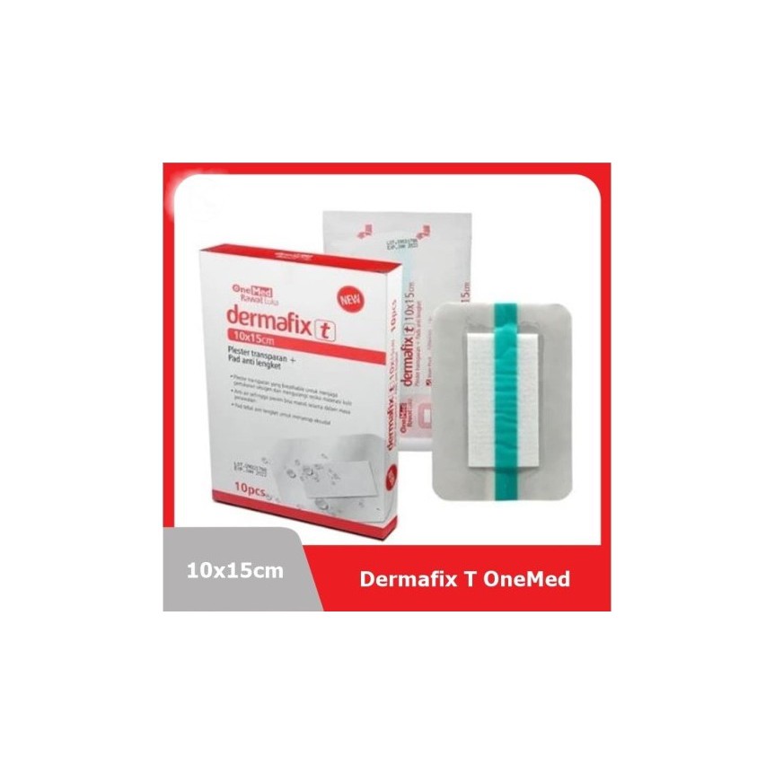 Jual Dermafix T X Cm Onemed Plester Transparant Anti Air Pcs