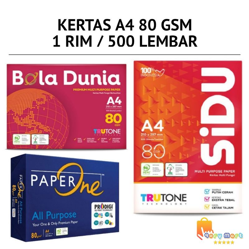 Jual Kertas A Gram Rim Isi Lembar Shopee Indonesia