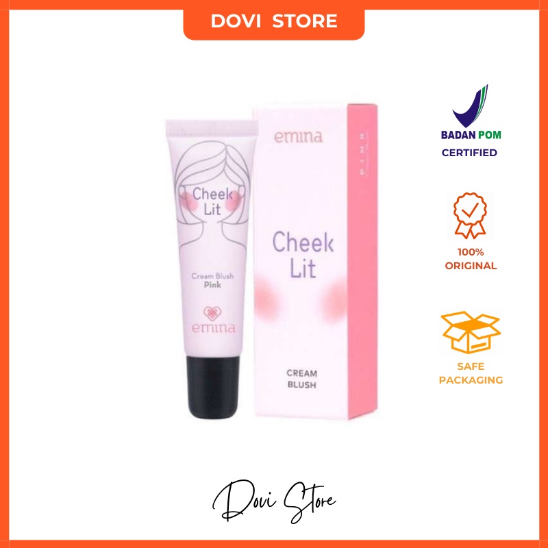 Jual Emina Cheek Lit Cream Blush EMINA CheekLit Pressed Blush On 10ml