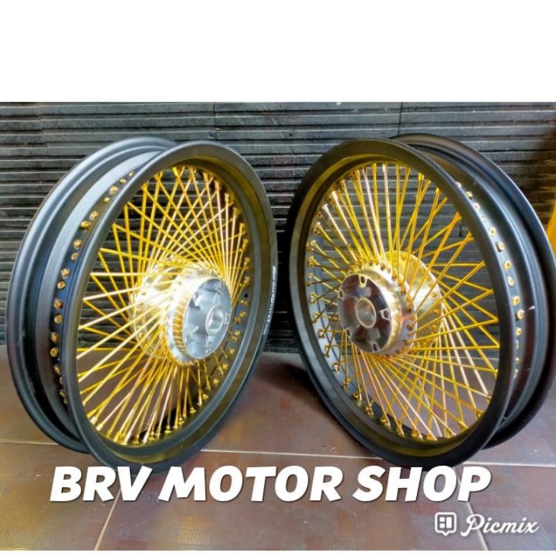 Jual Velg Jari Jari Seribu Vixion New- Vixion Old- Paket Velg Jari