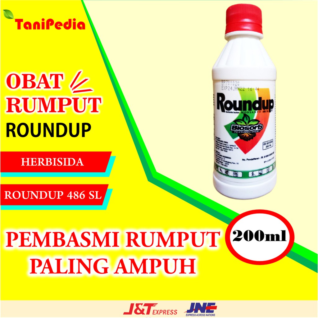 Jual Racun Obat Herbisida Pembasmi Rumput Liar Paling Ampuh Roundup Ml Shopee Indonesia