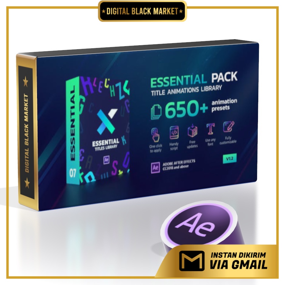 Jual Typex Essential Pack Title Animation Presets Library | Shopee ...