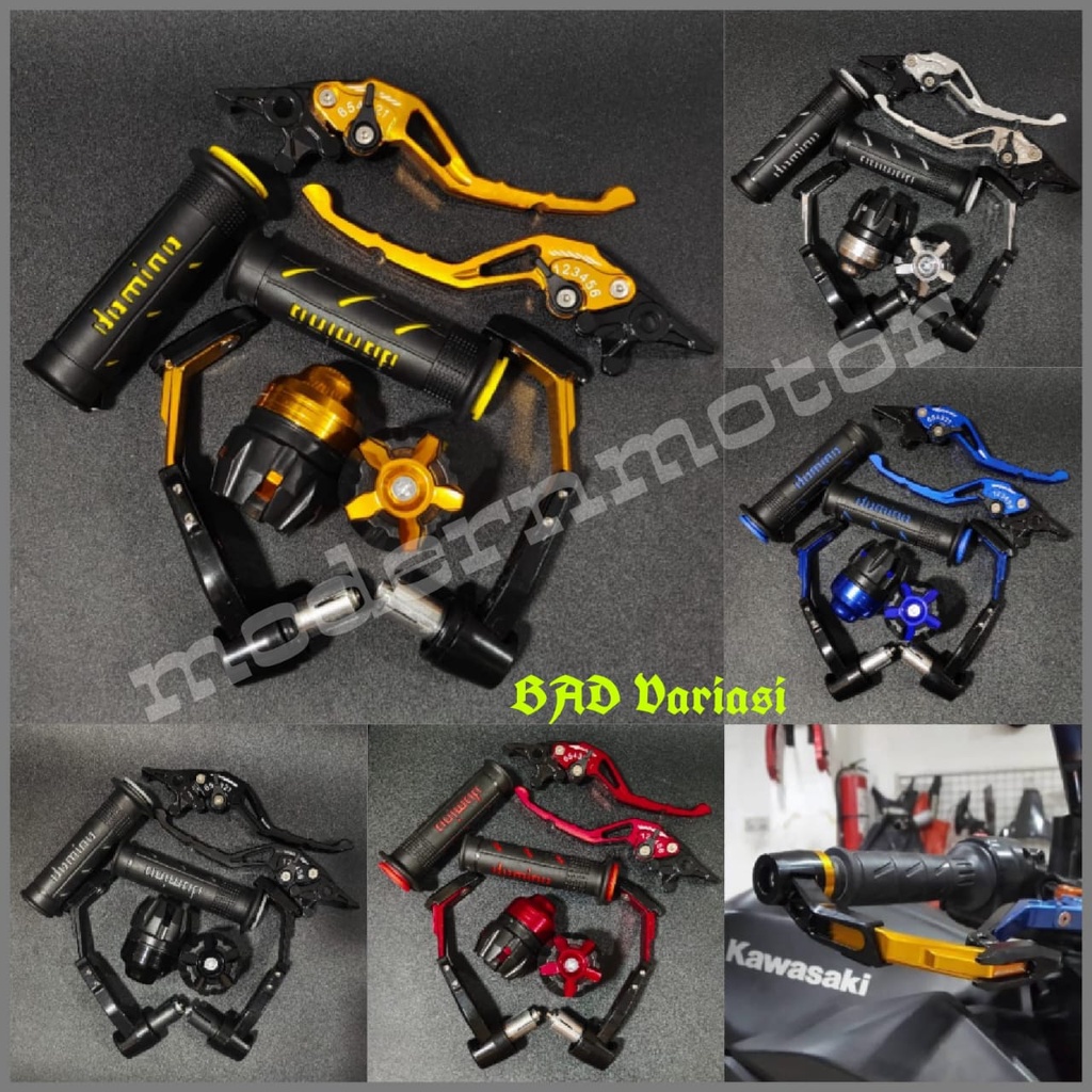 Jual [PAKET MURAH] Handgrip Dominoo+Jalu As Roda+Proguard Robot+Handle ...