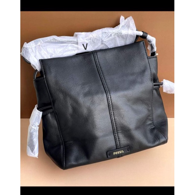Jual FSL Rayna Drawstring Crossbody Black | Shopee Indonesia