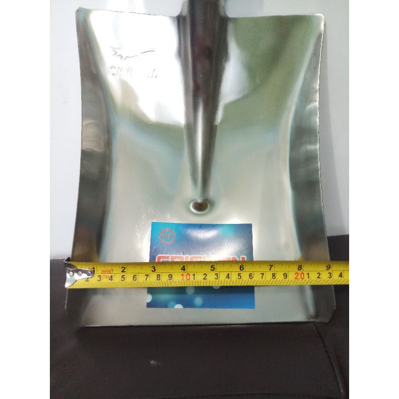 Jual Sekop Rata Stainless Gagang kayu CRICTON / Sekop Pasir gagang kayu ...