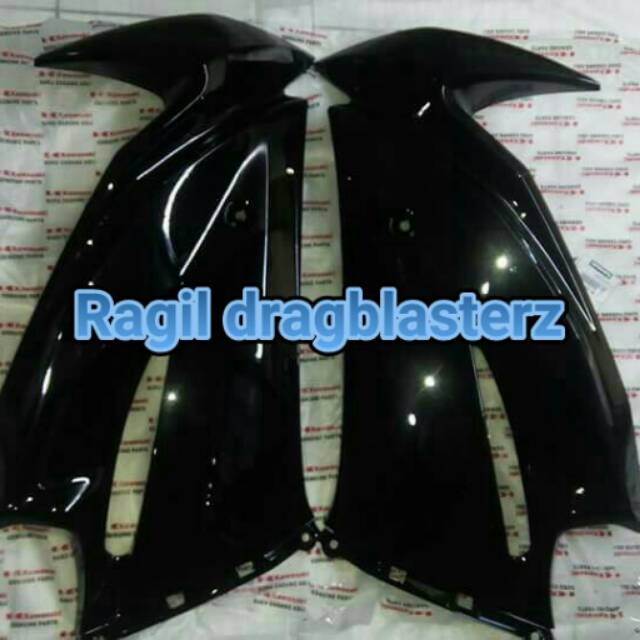 Jual Fairing atas new ninja rr hitam polos original | Shopee Indonesia