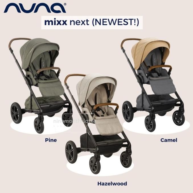 Jual Stroller Nuna Mixx Next 2020 FREE FOOTMUFF, CARSEAT ADAPTOR