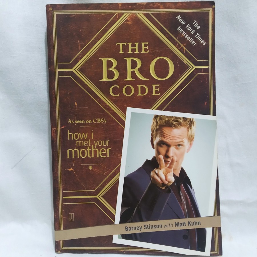 Jual THE BRO CODE Buku Bekas Buku lama Buku Vintage Novel Luar Inggris ...