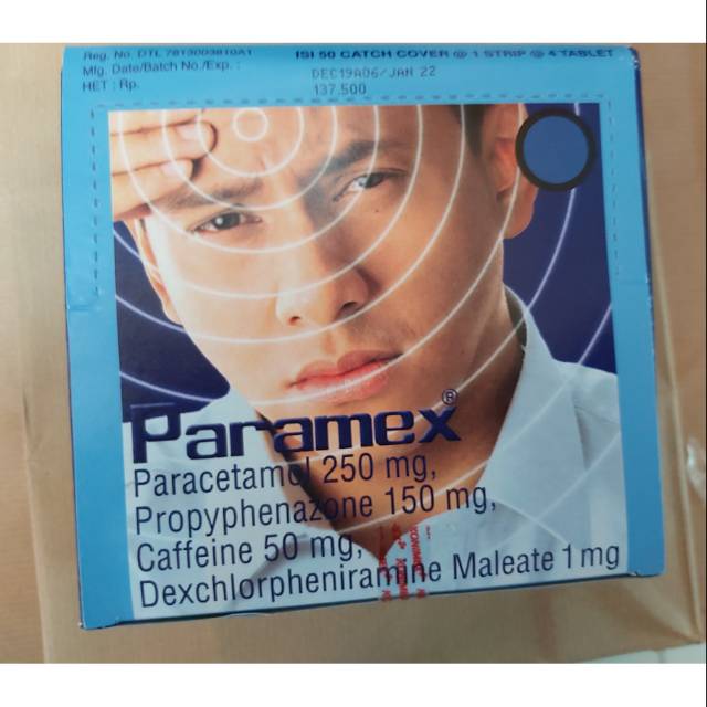 Jual Paramex Isi 4 Tablet Obat Sakit Kepala [ready] Shopee Indonesia