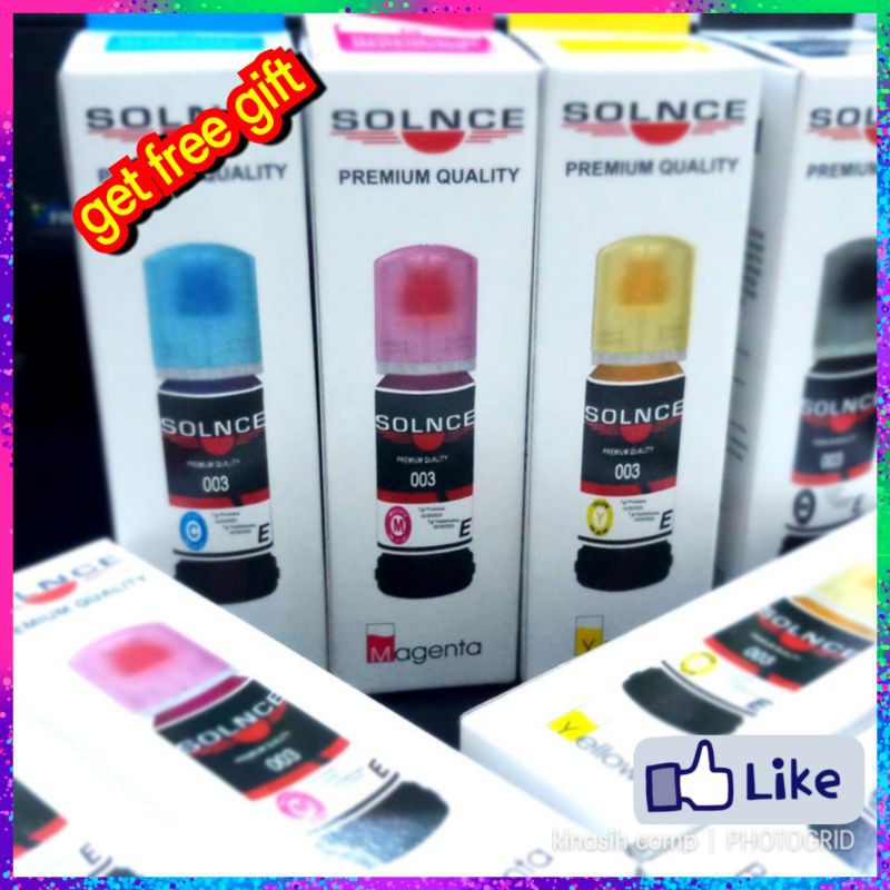 Jual Paket hemat tinta refill CMYK 003 (4 warna) | Shopee Indonesia
