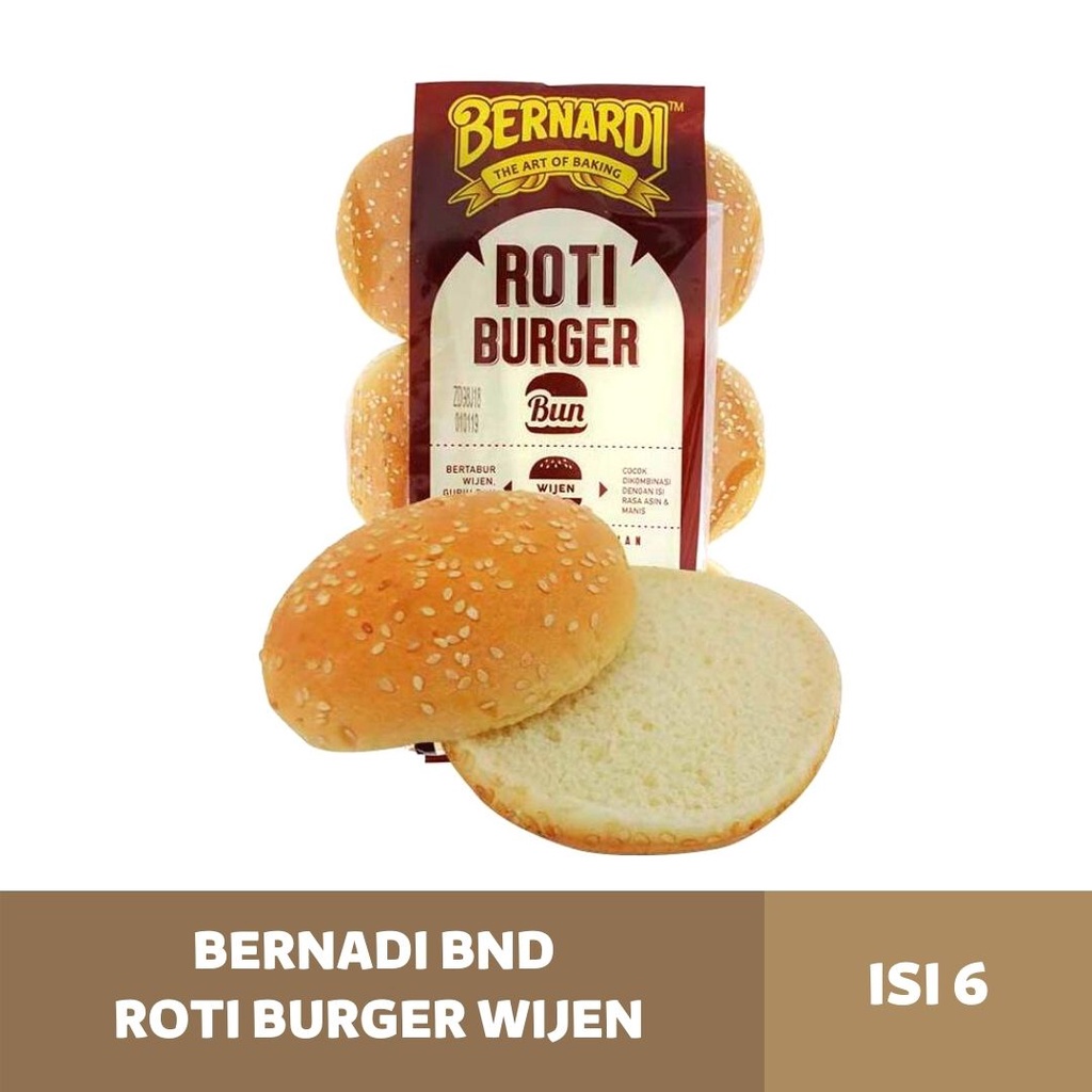 Jual Roti Burger Bernardi Buns Roti Burger Bernardi | Shopee Indonesia