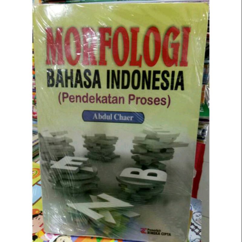 Jual Morfologi Bahasa Indonesia (Pendekatan Proses) Abdul Chaer ...