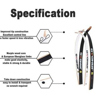 Jual Busur Panah Jandao Sanlida Tangzong Recurve Bow Shopee Indonesia