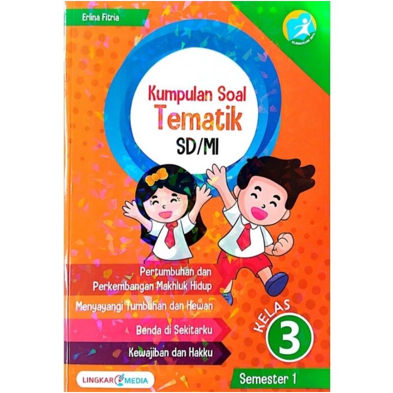 Jual Buku Kumpulan Soal Tematik Kelas 3 Semester 1 Untuk SD/MI (LM ...