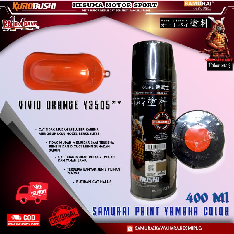 Jual Pilok Pilox Pylox Cat Semprot Aerosol Samurai Samurai Paint Vivid