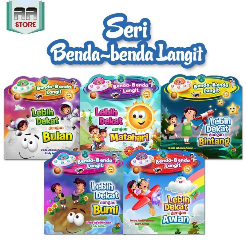 Jual Buku Cerita Anak Bergambar - Seri Benda Benda Langit | Shopee ...