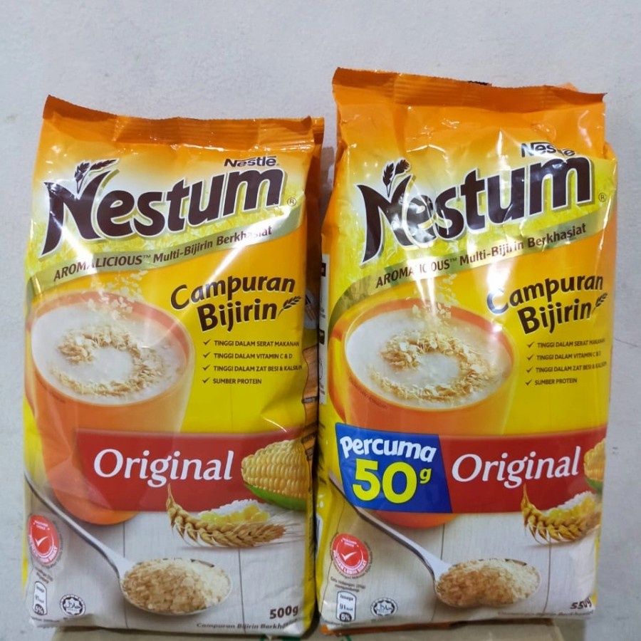 Jual Nestle Nestum Campuran Bijirin Berkhasiat 450gr Original | Shopee ...