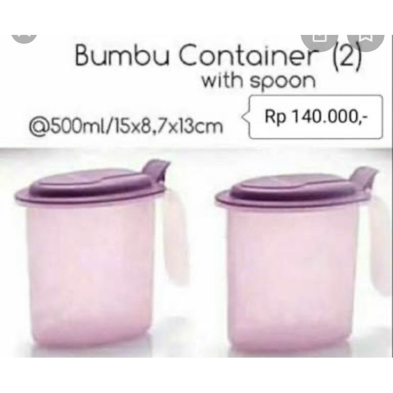 Jual Bumbu container Tupperware(2pc) | Shopee Indonesia