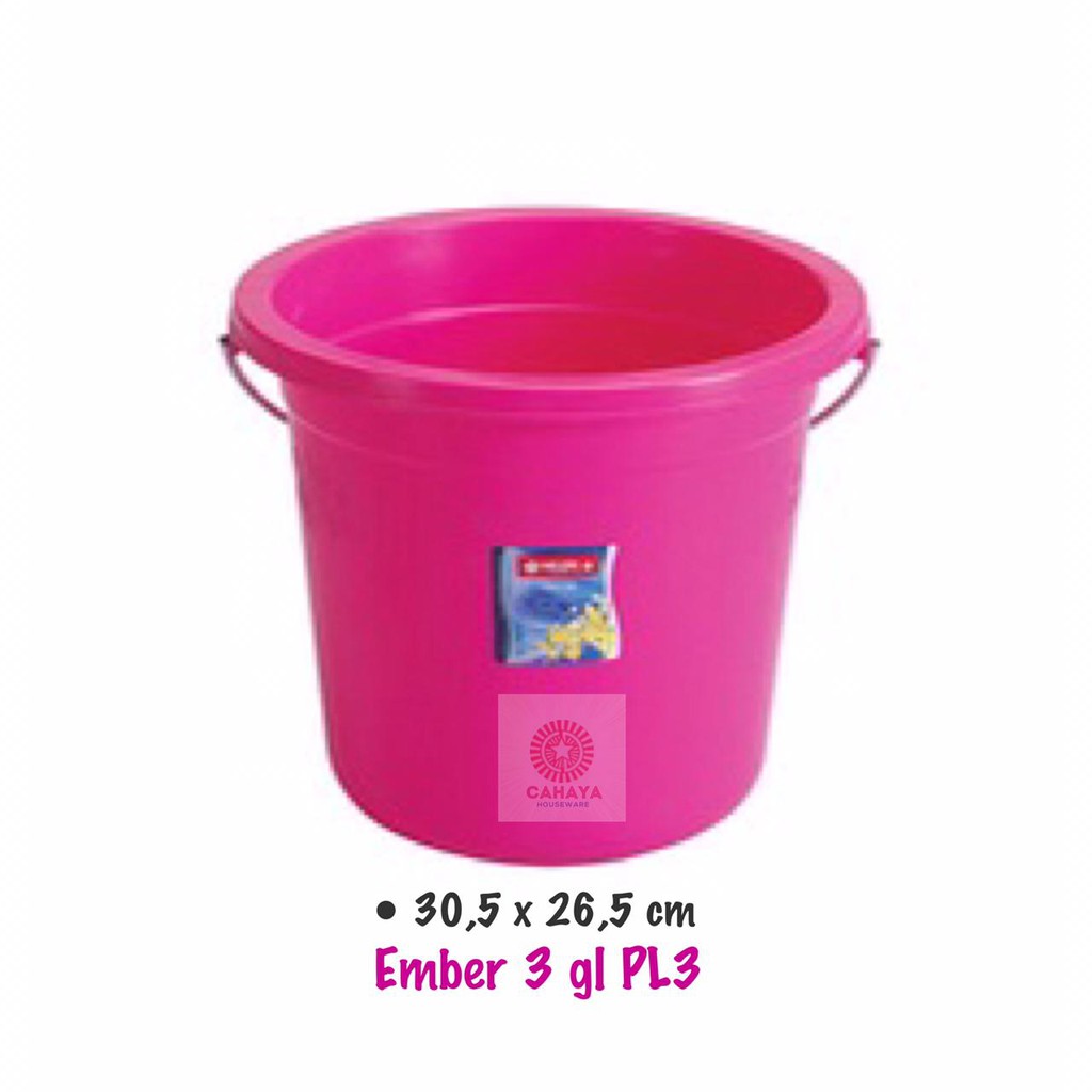 Jual Pail 3 Gallons Pl 3 Lion Star Ember Kamar Mandi Tong Air Serbaguna Murah Shopee Indonesia 6222