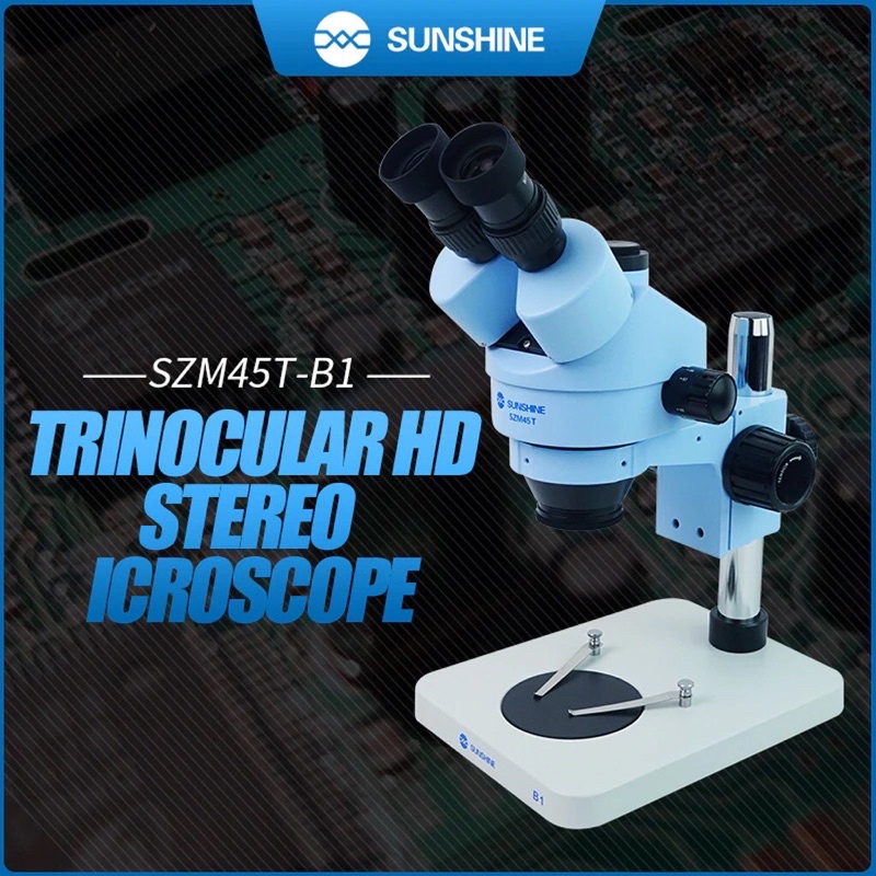 Jual MICROSCOPE SUNSHINE TRINOCULER SZM45TB1 Shopee Indonesia