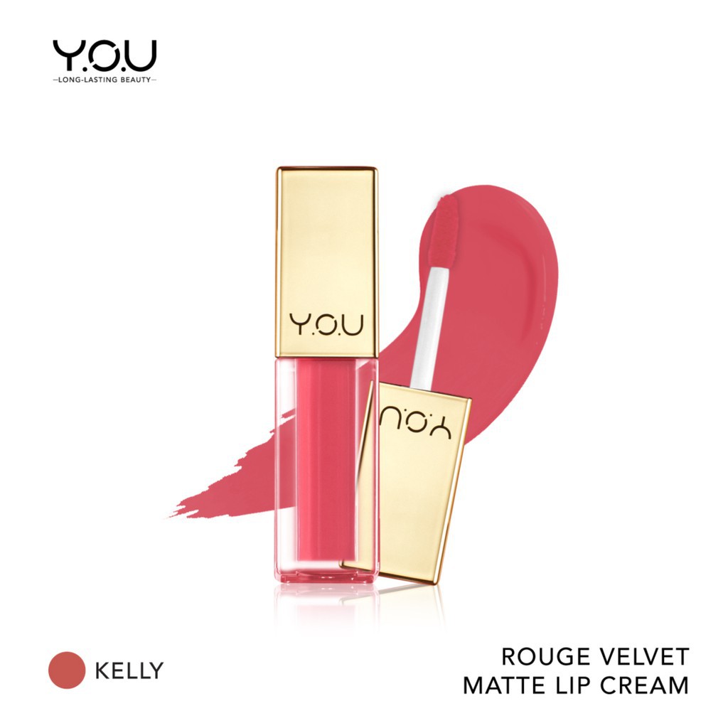 Jual YOU Rouge Velvet Matte Lip Cream | Shopee Indonesia