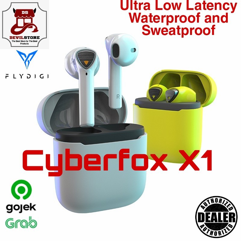 Jual Flydigi Cyberfox X1 Ultra Low Latency TWS Gaming Earbuds Original ...