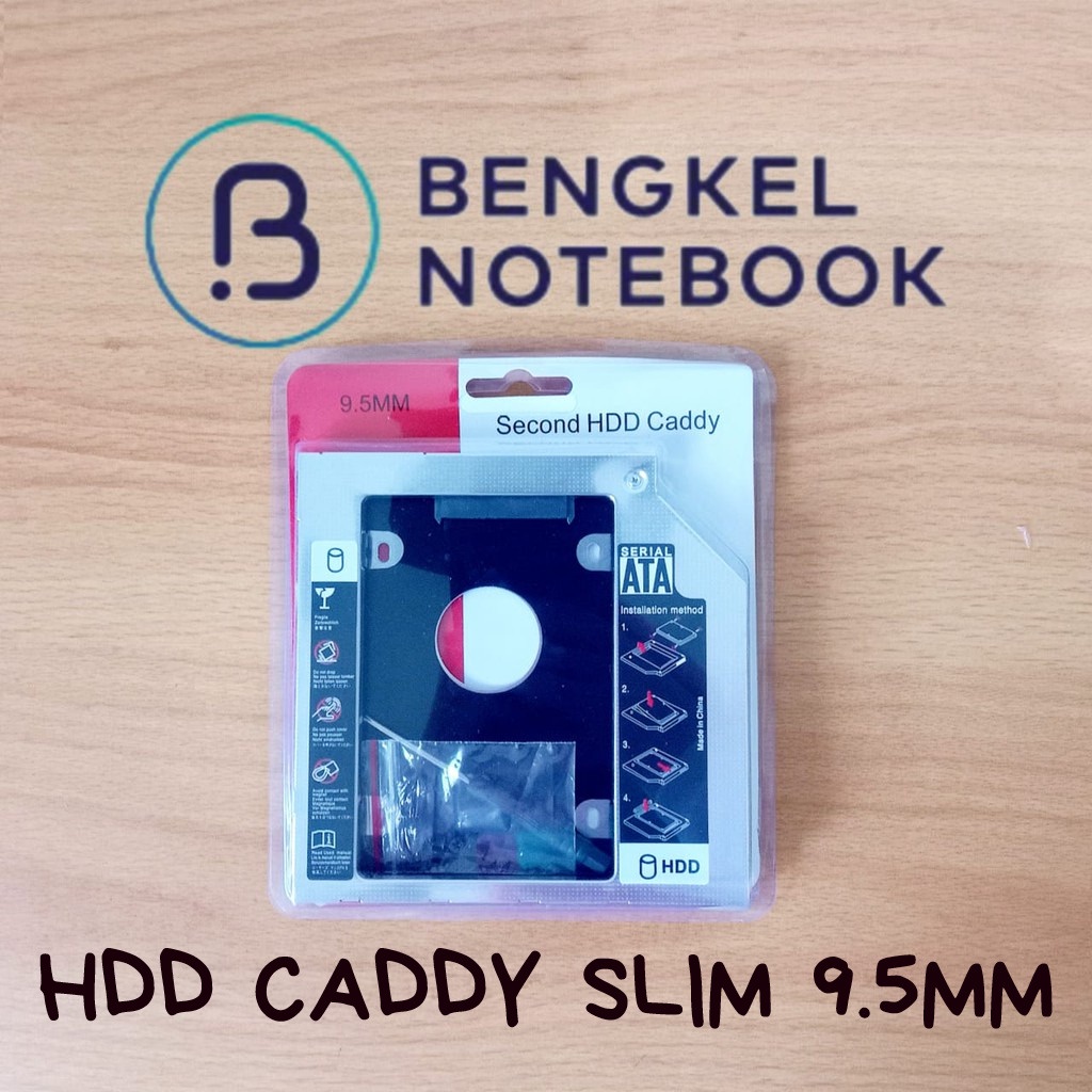 Jual Laptop DVD CD-Rom Universal HDD Caddy 9mm 9.5mm 3.0 Sata 2.5