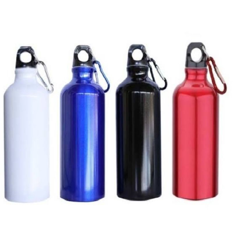 Jual Botol Sport Kait Aluminium 500 ml Polos Sablon Souvenir Tumbler ...