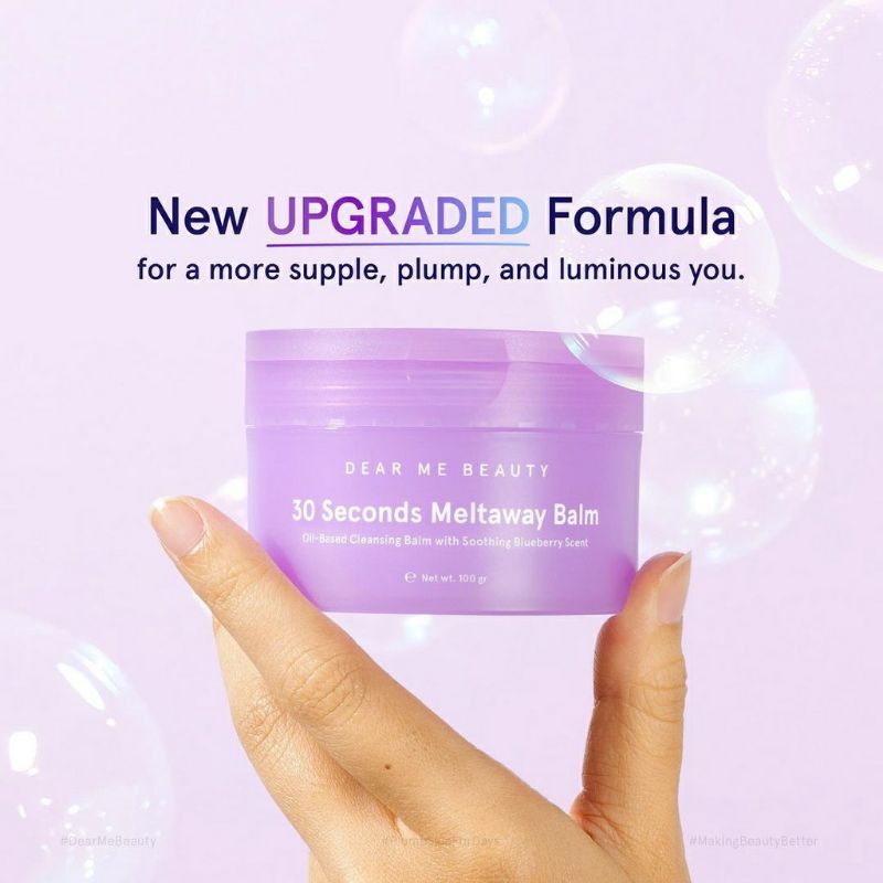 Jual Dear Me Beauty - 30 Seconds Meltaway Cleansing Balm Blueberry ...