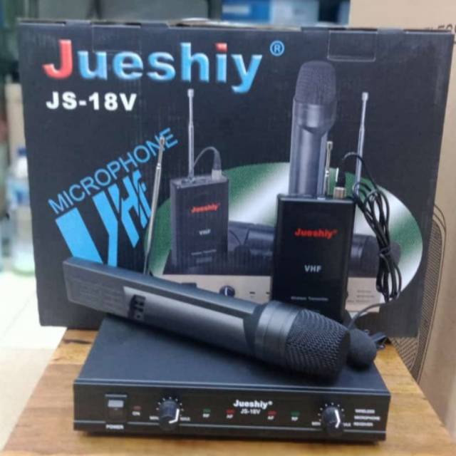 Jual Mic wireless jueshiy js 18v Shopee Indonesia
