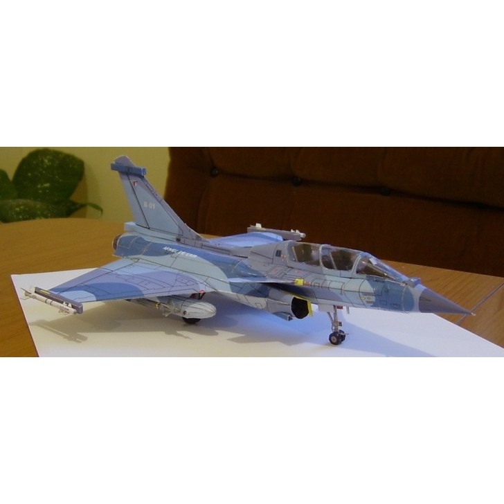 Jual DIY Miniatur Papercraft Pesawat Tempur Rafale B | Shopee Indonesia