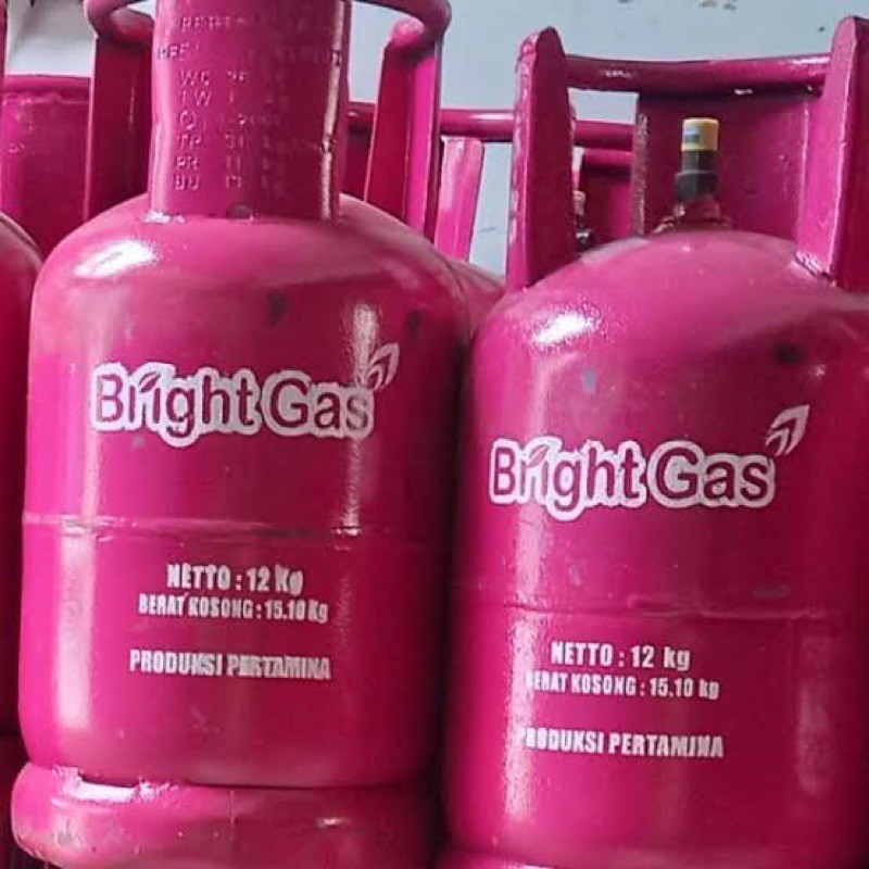 Jual Tabung Gas 12 Kg Bright Gas Tabung Gas 12 Kg Pink Isi Shopee Indonesia 