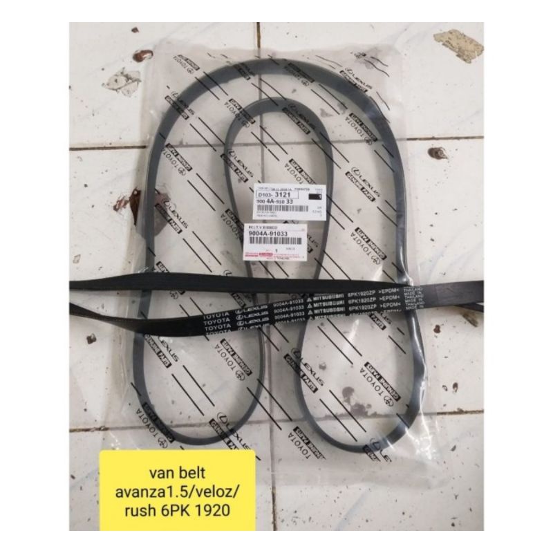 Jual Vanbelt Fan Belt Toyota Rush 6PK 1920 | Shopee Indonesia