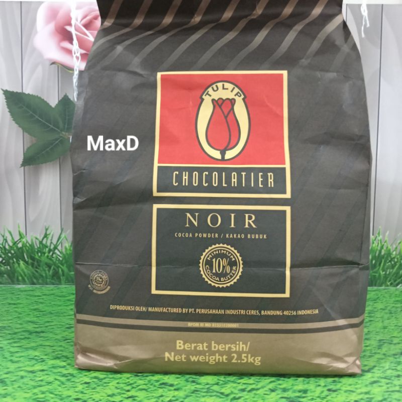 Jual Tulip Noir Cokelat Bubuk Hitam Repack 100 Gr Shopee Indonesia