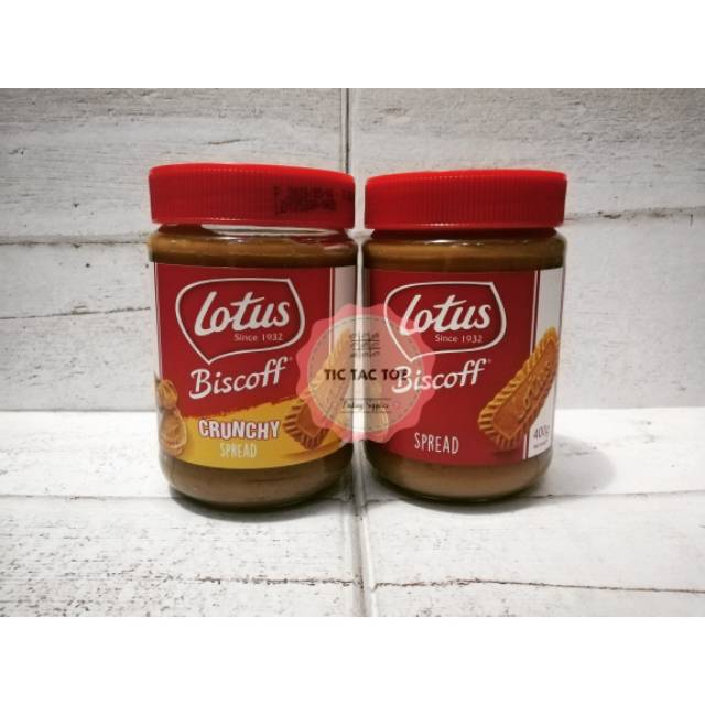 Jual Lotus Biscoff Spread Smooth 400gr & Biscoff Crunchy 380gr / Selai ...