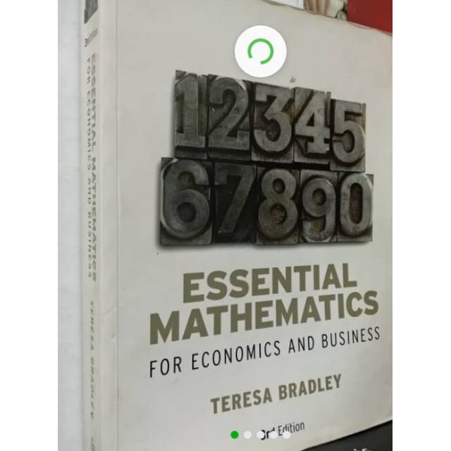Jual essential mathematics for economics and business 3rd 3e 3 third